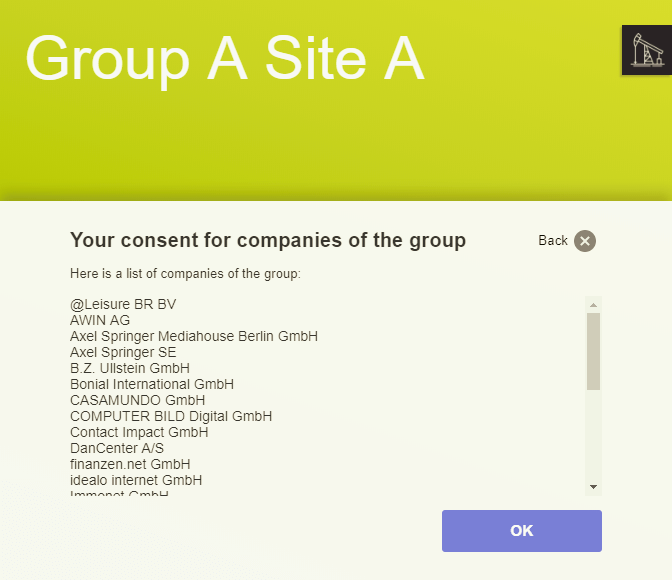 Group list